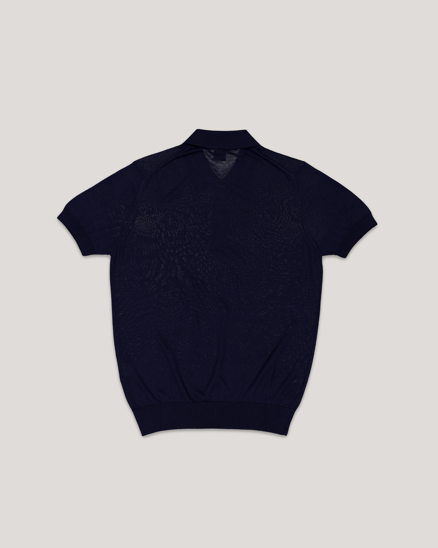 PAL ZILERI BUTTONED SS POLO NAVY