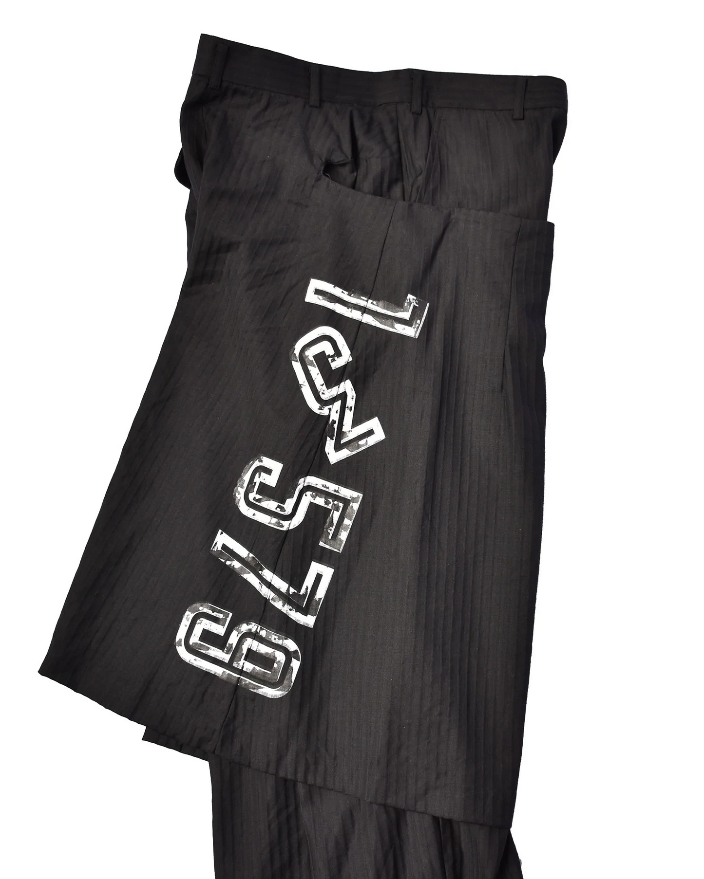 CDG BLACK NUMBERS TUNIC PANT